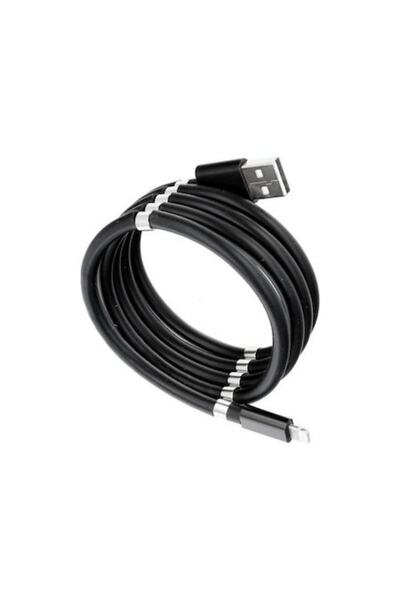 DAMUR Fast charging cable, USB, compatible with Apple iPhone, with magnetic a...