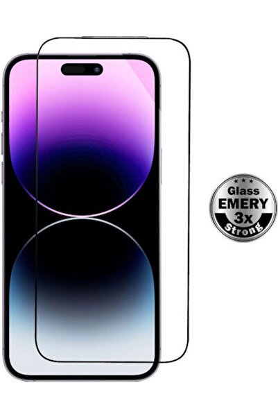 POWERTECH Σκληρυμένο Γυαλί Emery 5D TGC-0795 iPhone 17 Pro Πλήρης Κόλλα