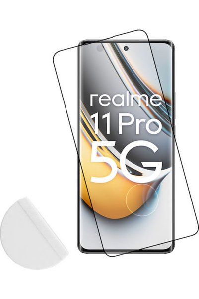 Other Idol 1991 5g 3D 0.25mm Σκληρυμένο Γυαλί Μαύρο (Realme 11 Pro / 11 Pro+)