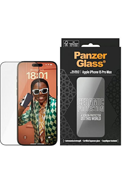 Panzer Glass PanzerGlass Κεραμικό Σκληρυμένο Γυαλί (iPhone 15 Pro Max)
