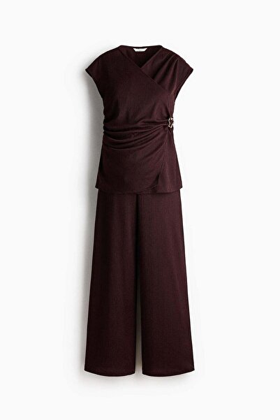 H&M MAMA 2-piece crinkled jersey set