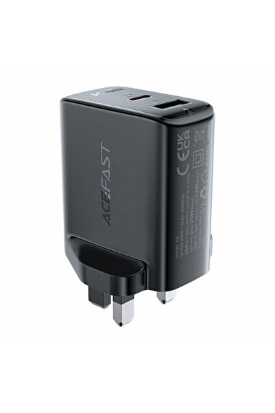 Acefast Φορτιστής χωρίς καλώδιο με θύρα USB-A και θύρα USB-C, 32W Power Deliv...