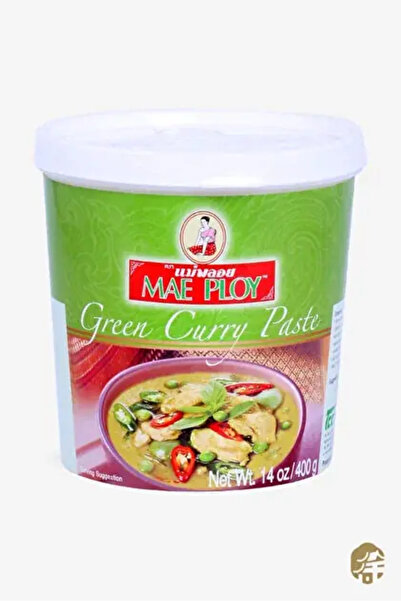 Mae Ploy Yeşil Köri Ezmesi 400 Gr | Tay Yeşil Köri, Acı Baharat Ezmesi, Vegan...
