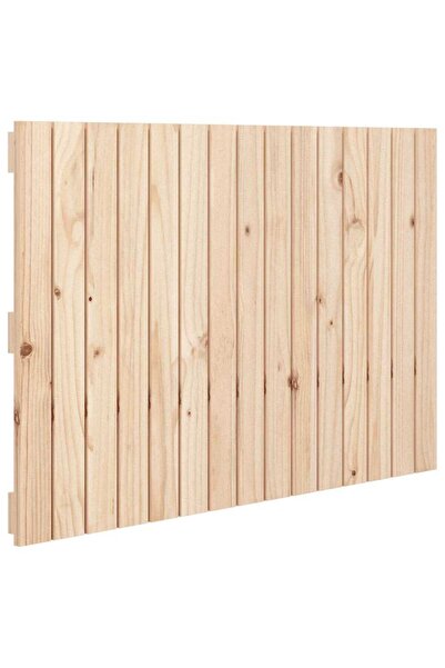 vidaxl Tăblie de pat pentru perete, 95,5x3x60 cm, lemn masiv de pin