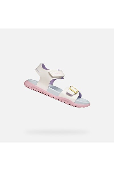 Geox Sandale de damă Bílé Sandal Fusbetto