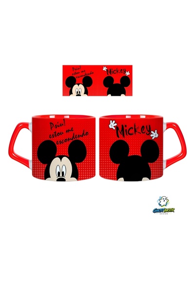 Ghostbastır Design Mickey Mouse Kupa Bardak | Tek Adet 0582