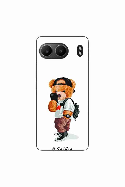 OEM Husa compatibila cu OnePlus Nord 4 Silicon Gel Tpu Model Bear Teddy Selfie