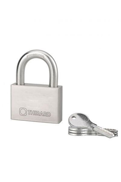 THIRARD Lacăt de exterior, cu cheie, RINOX, 70 mm