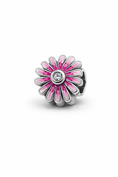 MakeWell Pink Daisy Steel Charm
