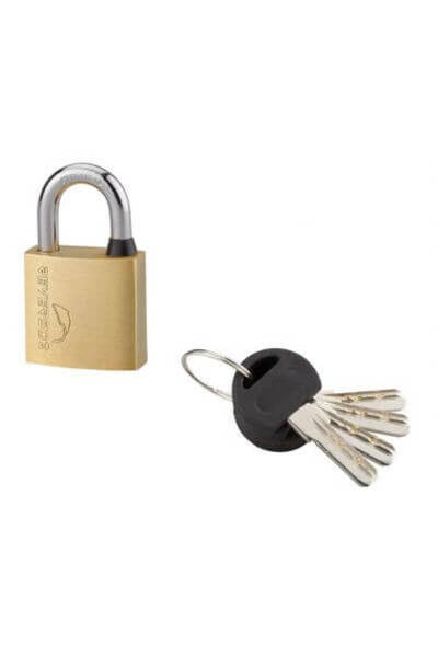 THIRARD Outdoor padlock, with key, REVERSO, 30 mm,