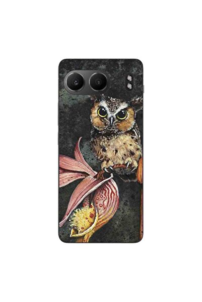 OEM Husa compatibila cu OnePlus Nord 4 Silicon Gel Tpu Model Owl Painted