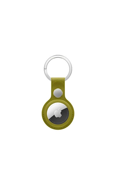 Apple AirTag FineWoven Key Ring MA7L4ZM/A Yellow