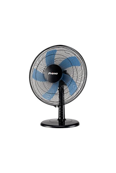 Primo Ανεμιστήρας Επιτραπέζιος PRTF-80444 16'' 40εκ. Μαύρος-Μπλε