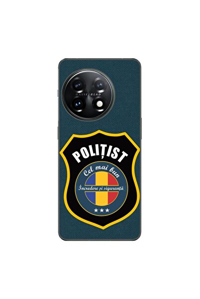OEM Θήκη συμβατή με OnePlus 11 από σιλικόνη gel TPU, μοντέλο Αστυνομικός