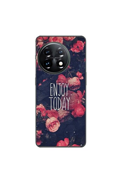 OEM Case compatible with OnePlus 12R Silicon Gel Tpu Model Enjoy Today