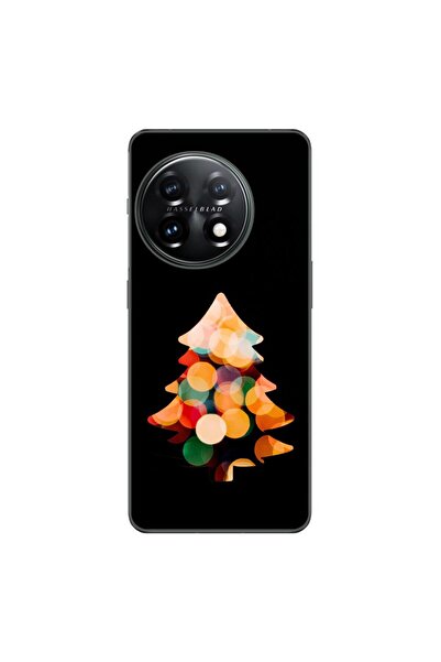 OEM Husa compatibila cu OnePlus 12R Silicon Gel Tpu Model Craciun Brad Fundal...