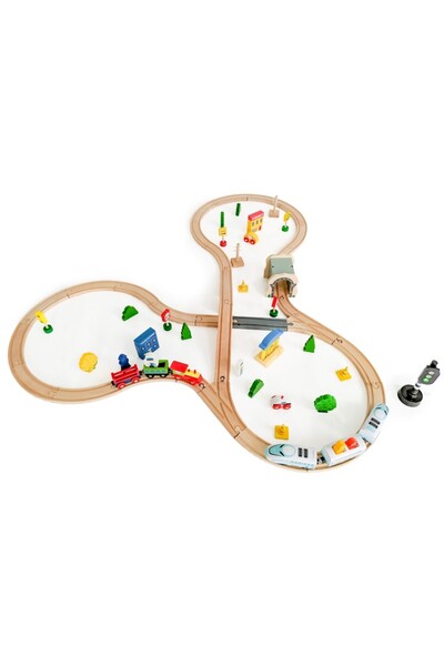 Ecotoys Baterie pentru trenuleț funicular din lemn 69el