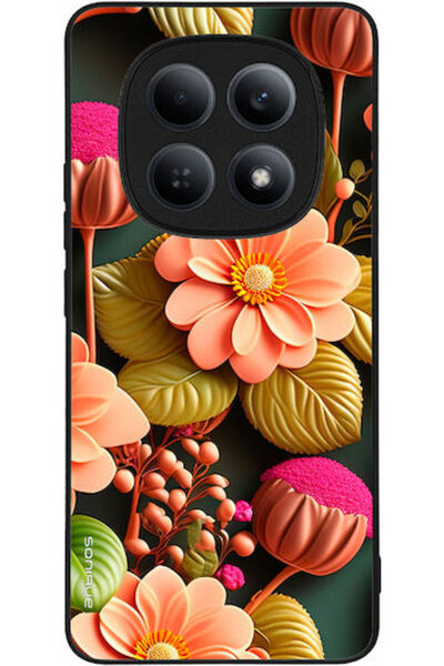 Other Θήκη Sonique Σειρά 3D Λουλούδια Xiaomi Redmi Note 15 4G Σολομί