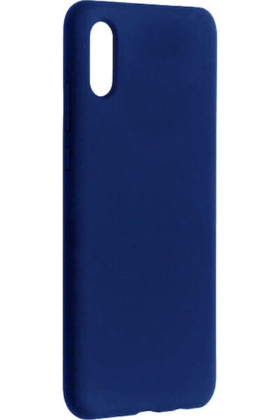 Senso Υγρή Σιλικόνη Πίσω Καλύμματος Μπλε (Redmi 9A / 9AT) Κωδικός: SELIXIAR9ABL