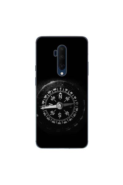 OEM Husa compatibila cu OnePlus 7T Pro Silicon Gel Tpu Model Busola Vintage