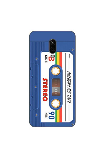 OEM Husa compatibila cu OnePlus 6T Silicon Gel Tpu Model Caseta Vintage Mix Tape