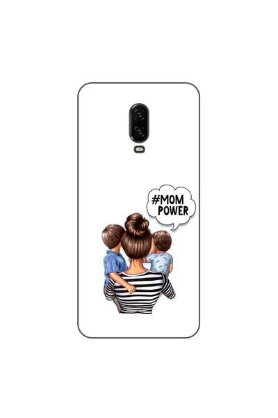 OEM Θήκη συμβατή με OnePlus 6T Σιλικόνης Gel TPU Μοντέλο Μαμά των Αγοριών