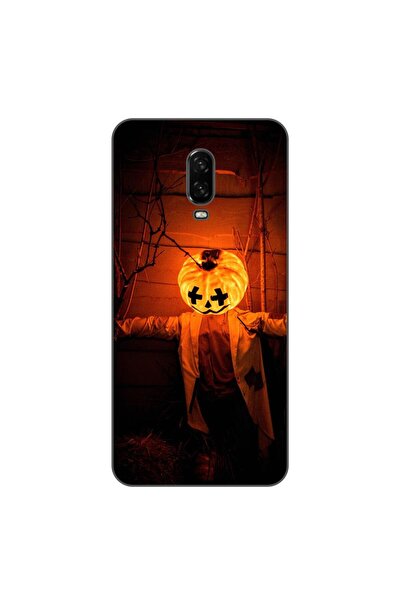 OEM Θήκη συμβατή με OnePlus 6T από σιλικόνη gel TPU με σχέδιο Halloween Scare...