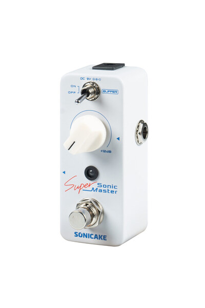 Choice SONICAKE Sonic Super Master Clean Boost Buffer Guitar Bass Effects Ped...