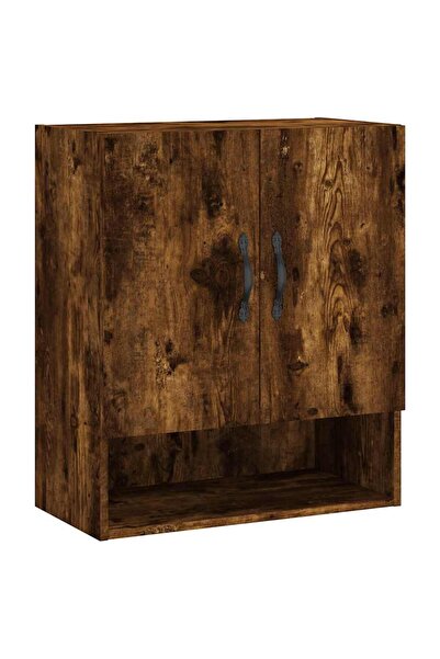 vidaxl Wall cabinet, smoky oak, 60x31x70 cm, composite wood