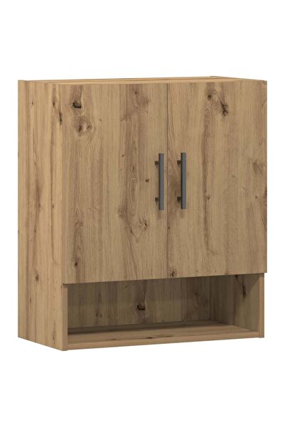 vidaxl Dulap de perete, Stejar artizanal, 60x31x70 cm, lemn compozit