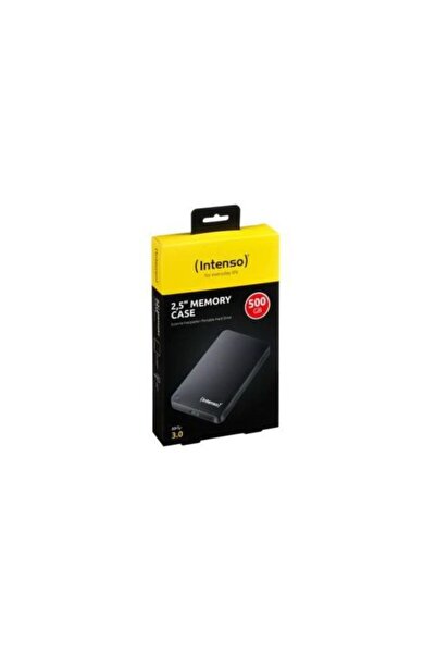 Intenson Intenso Εξωτερικός Σκληρός Δίσκος 2.5 " 500GB USB 3.2, Μαύρο EU (602...