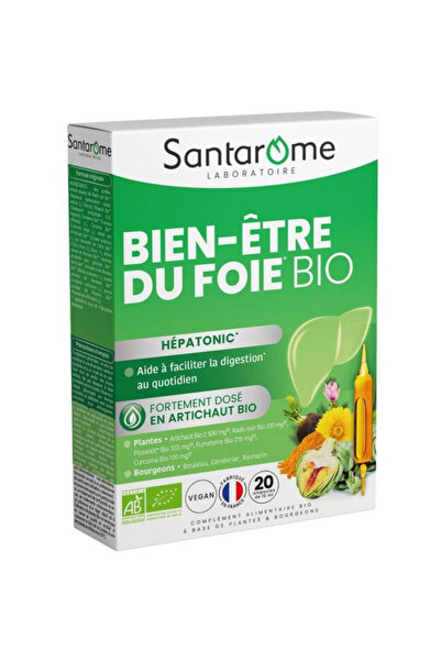 SANTAROME Supliment Alimentar pentru Ficat - Bio Bien-Etre Du Foie Bio Hepato...