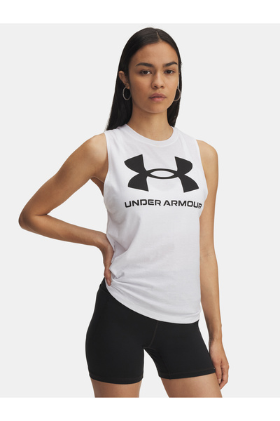 Under Armour Dámské tílko UA Logo Tank-WHT