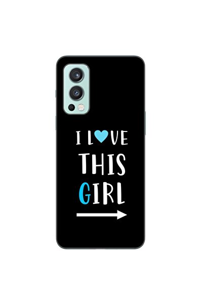 OEM Husa compatibila cu OnePlus Nord 2 Silicon Gel Tpu Model Cupluri I love T...