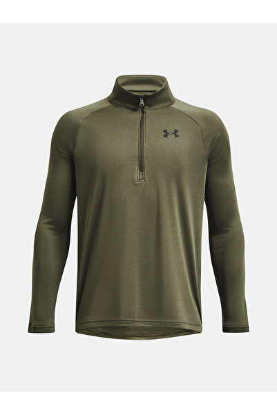 Under Armour Tricou UA Tech 2.0 1/2 Zip-GRN