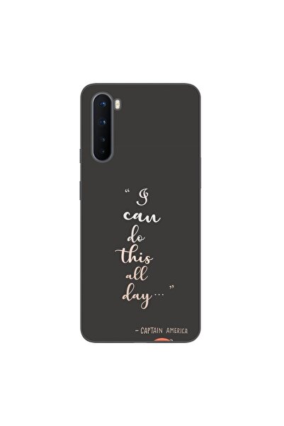 OEM Θήκη συμβατή με OnePlus Nord από σιλικόνη gel TPU με σχέδιο/μήνυμα: Μπορώ...