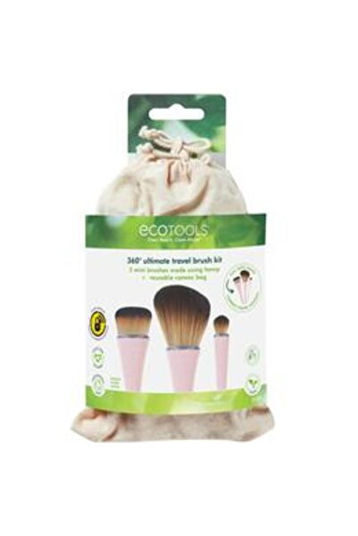ECO Makeup Brush Kit - EcoTools 360° Ultimate Travel Brush Kit, 1 set