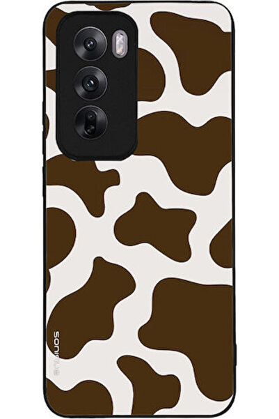 Other Θήκη Σειράς Sonique Animal Print για Oppo Reno12 5G - Αγελάδα 02
