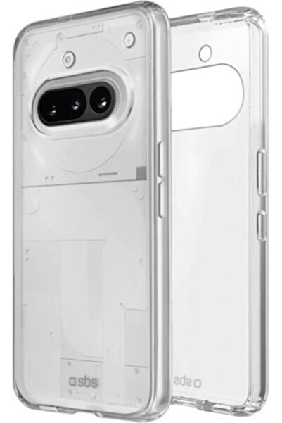 SBS 0.3 Λεπτή Διαφανής Θήκη Πλάτης Σιλικόνης (Nothing Phone (3a))