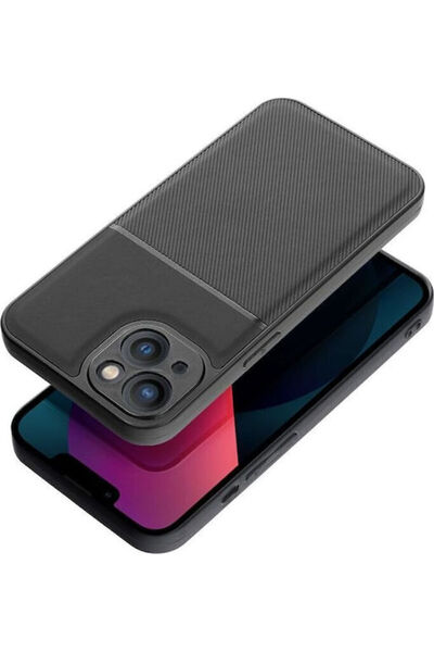 OEM Πίσω Κάλυμμα Σιλικόνης / Πλαστικό Μαύρο (iPhone 17)