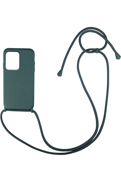 Other Sonique Πίσω Θήκη Σιλικόνης 0.5mm με Λουράκι Πράσινο (Redmi Note 12 5G ...