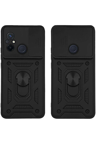 Other Sonique Πίσω Κάλυμμα Σιλικόνης / Πλαστικό Μαύρο (Redmi 12C)