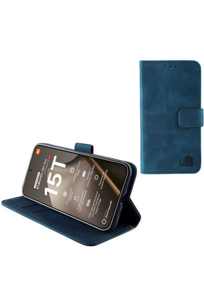 Lime&co Lime Essential Magnet Book Συνθετικό Δέρμα Μπλε (Xiaomi 15T Pro) Κωδι...