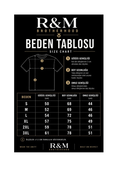 R&M Brotherhood SUMMER VİBE BASKILI %100 PENYE KALİTE BASİC KESİM YENİ TREND T-SHİRT