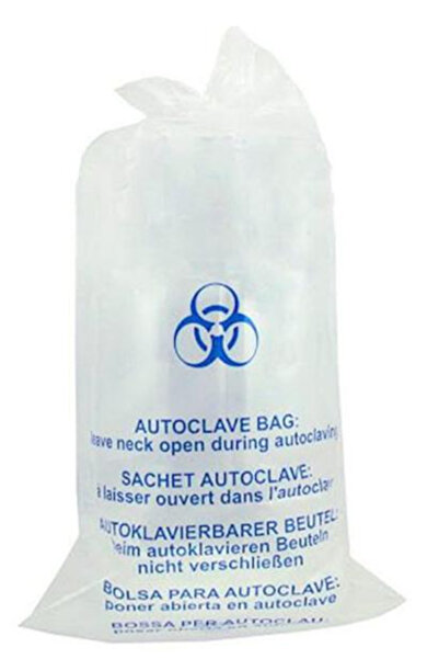 Prima Sheer Autoclavable Bag - Autoclave Sterilization Clear Bag 100 liters