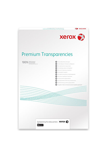 Xerox Folie laser A4 Tip A cu suport de hârtie 100/Top