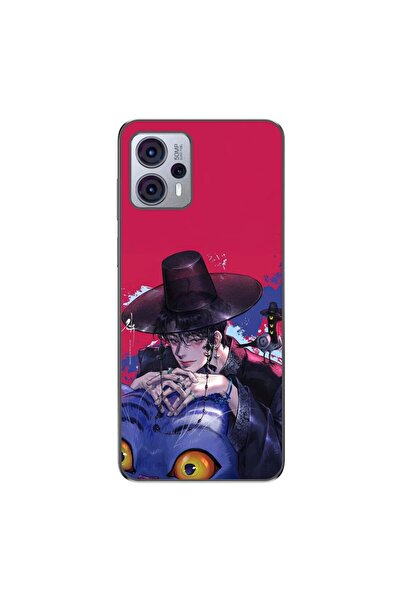 OEM Husa compatibila cu Motorola Moto G53 Silicon Gel Tpu Model KPop Demon Hu...