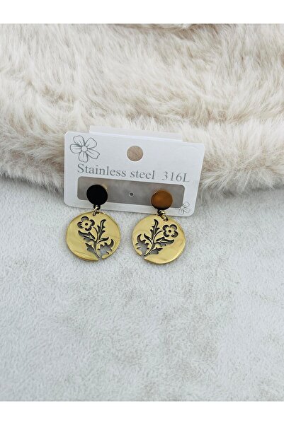 Bozhi Earrings Steel Silver Minimal Elegance