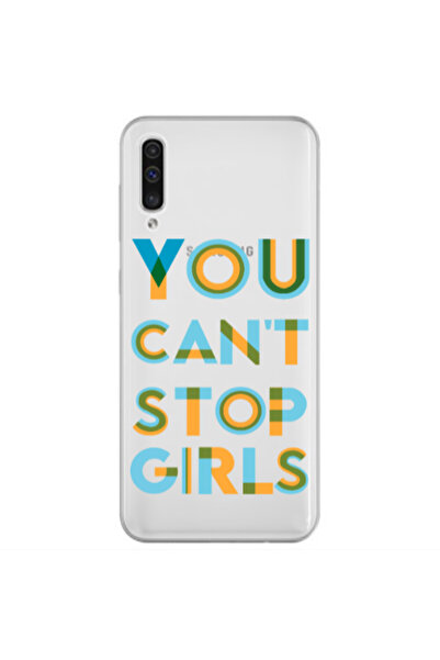 Other Samsung A70 You Cant Stop Girls Transparent Silicone TPU Θήκη