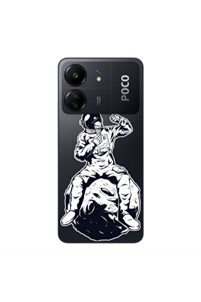 Other Xiaomi Poco C65 ice cream in space Transparent Silicone TPU Θήκη